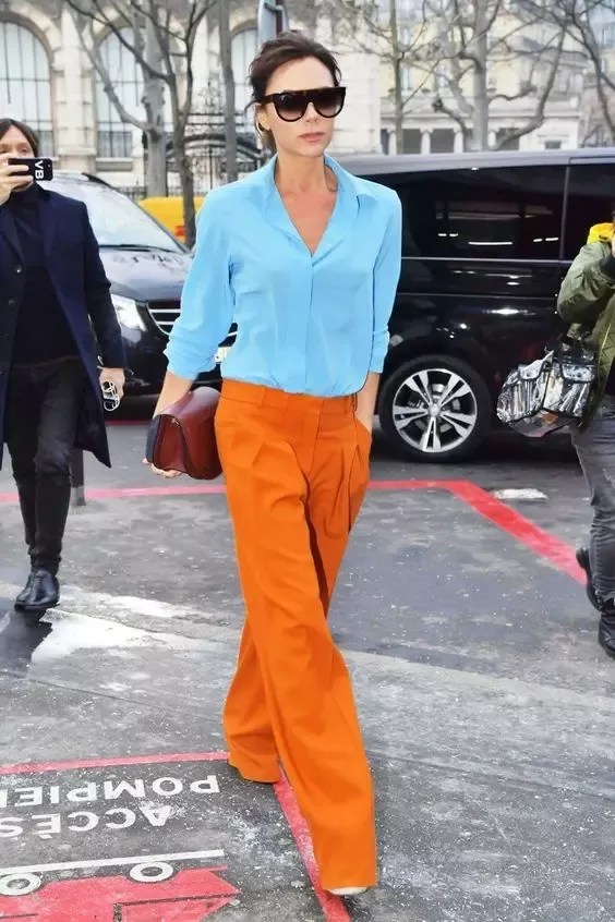 Orange Dress Pants Outfits For Women (3 ideas & outfits) | Lookastic